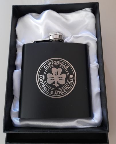 Black Hip Flask